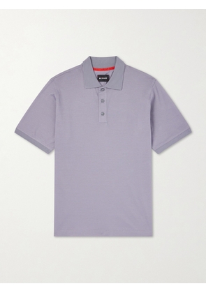Kiton - Piqué-Cotton Polo Shirt - Men - Purple - S
