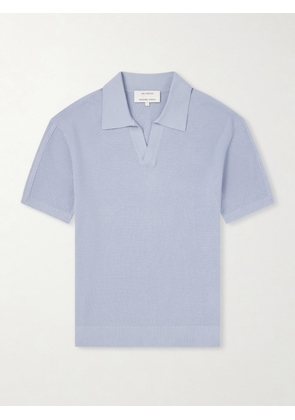 Frescobol Carioca - Rino Knitted Cotton Polo Shirt - Men - Blue - S