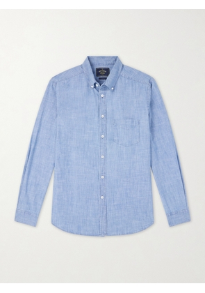 Portuguese Flannel - Cotton-Chambray Shirt - Men - Blue - XS
