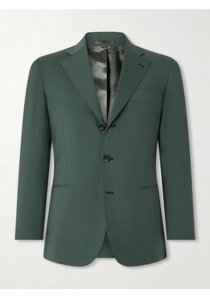 J. Mueser - Weaverly Virgin Wool Suit Jacket - Men - Green - IT 46