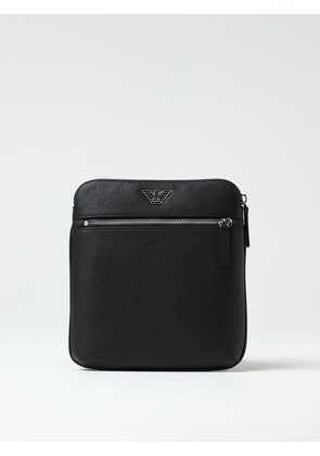 Emporio Armani flat bag in regenerated saffiano leather