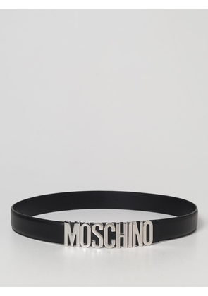 Moschino Couture smooth leather belt