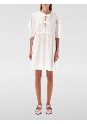 Dress GANNI Woman color White