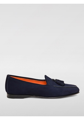 Loafers SANTONI Men color Blue