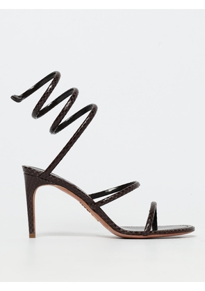 Heeled Sandal RENE CAOVILLA Woman color Brown