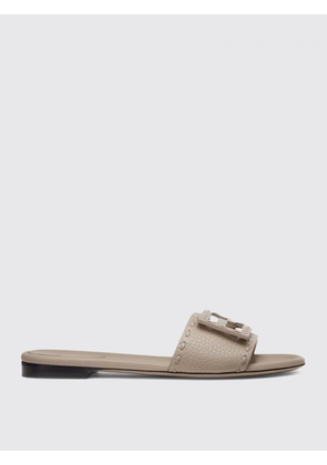 Heeled Sandal FENDI Woman color Grey