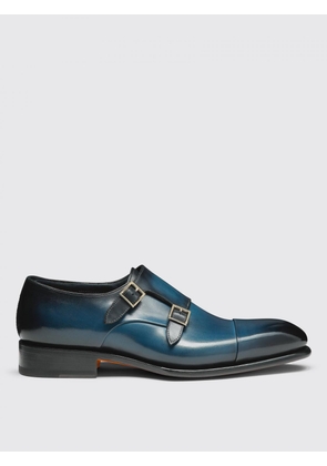 Brogue Shoes SANTONI Men color Blue