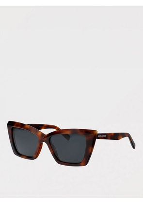Sunglasses SAINT LAURENT Woman color Brown