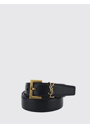 Belt SAINT LAURENT Woman color Black