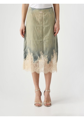Skirt DIESEL Woman color Stone Washed