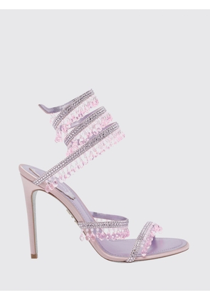 Heeled Sandal RENE CAOVILLA Woman color Violet
