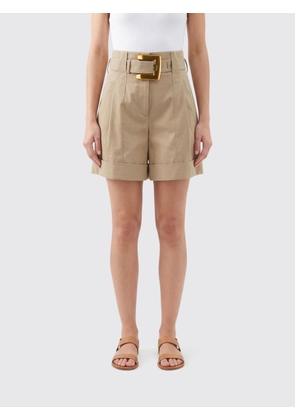 Shorts BALMAIN Woman color Beige