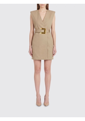 Dress BALMAIN Woman color Beige