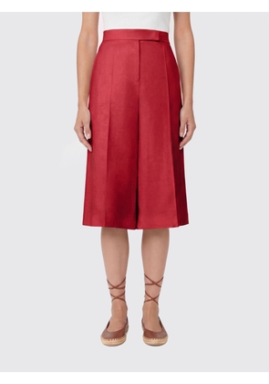 Shorts MAX MARA Woman color Red