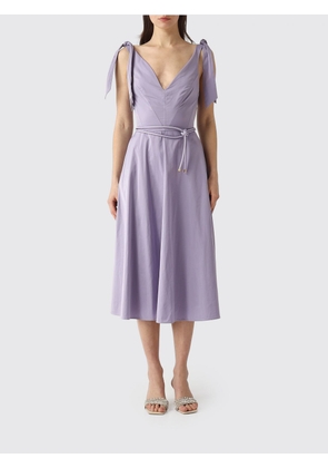 Dress ELISABETTA FRANCHI Woman color Lilac
