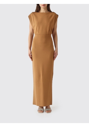 Dress ELISABETTA FRANCHI Woman color Beige