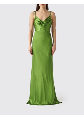 Dress ELISABETTA FRANCHI Woman color Green