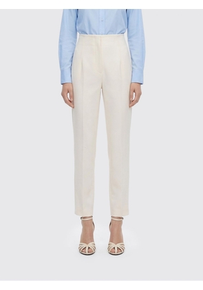 Pants ALBERTA FERRETTI Woman color White