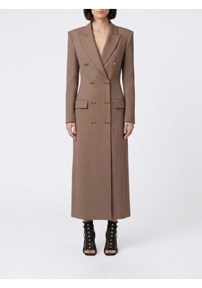 Coat ELISABETTA FRANCHI Woman color Beige