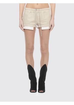 Shorts RICK OWENS Woman color Beige