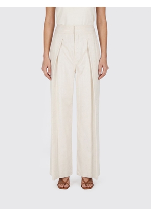 Pants ERMANNO FIRENZE Woman color Cream