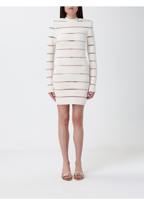 Dress BALMAIN Woman color White