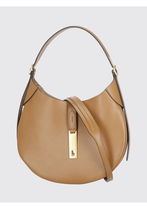 Shoulder Bag POLO RALPH LAUREN Woman color Beige