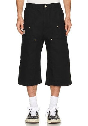 Junya Watanabe x Carhartt Duck Shorts in Black - Black. Size L (also in XL/1X).