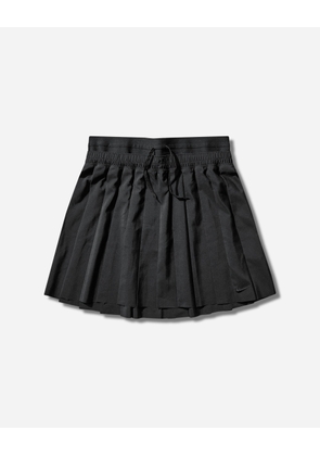 Women s Mid-Rise Pleated Skirt Black