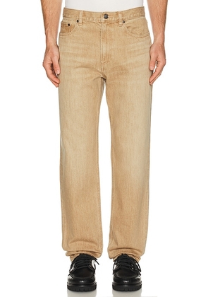 Theory Tinted Standard Jeans in Washed Brown - Tan. Size 29 (also in 30, 31, 32, 33, 34, 36).