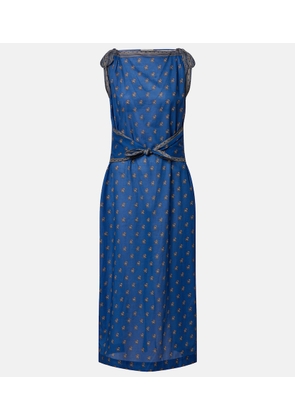 Doen Amorette printed midi dress