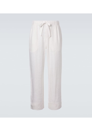 Frescobol Carioca Luan linen-blend straight pants