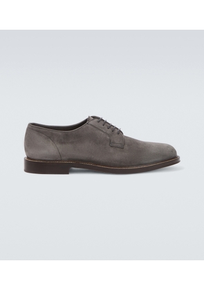 Brunello Cucinelli Suede Derby shoes
