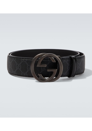 Gucci Interlocking G reversible belt