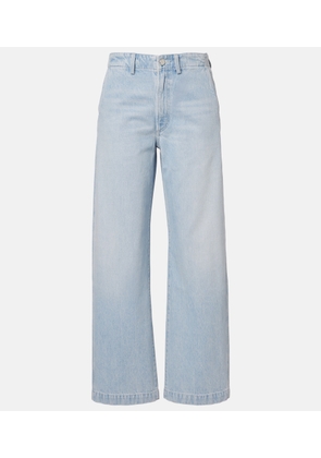 Agolde x Maria McManus faded wide-leg jeans