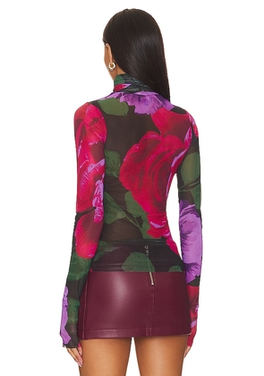 AFRM Zadie Top in Purple. Size XXS. Also in XS, S, L.