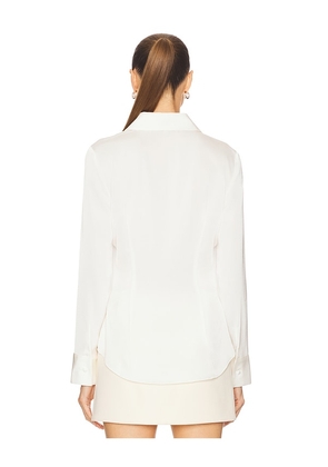 Elodie the Label Elodie Josephine Shirt in Ivory. Size M. Also in L.