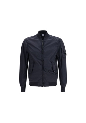 C.P. Company Blue Polyamide Bomber - L