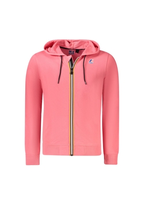 K-WAY Pink Cotton Men Sweater - 2XS