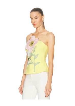 ELLIATT Hope Top in Yellow. Size L. Also in S, XS, M.