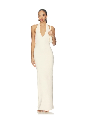 ALL THE WAYS Mattie Maxi Dress in Cream. Size XS. Also in L, M, S, XL.