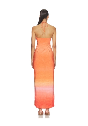 Baobab Bari Maxi Dress in Orange. Size XS. Also in S.