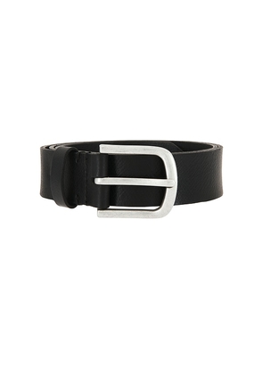 Corridor Leather Belt in Black. Size S/M. Also in L/XL.