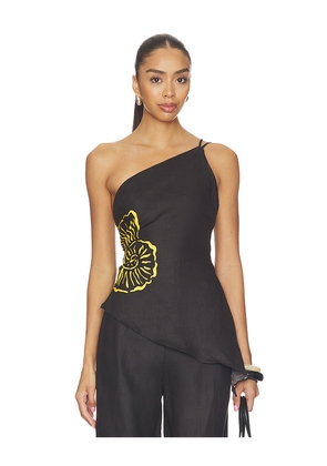 Cala de la Cruz Zharit Top in Black. Size XS. Also in S.