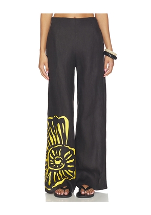 Cala de la Cruz Toya Pants in Black. Size XS. Also in S, M.