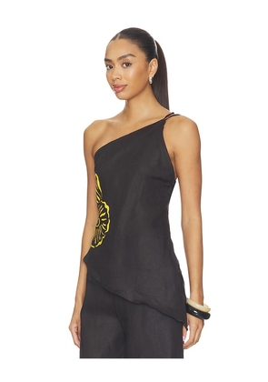 Cala de la Cruz Zharit Top in Black. Size XS. Also in L, XL.