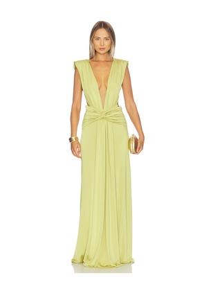 AWAVE Studio Maxi Dress in Green. Size 34/2. Also in 38/6.