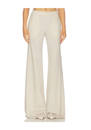 Aya Muse Nola Trousers in Cream. Size XS. Also in S, M, L.