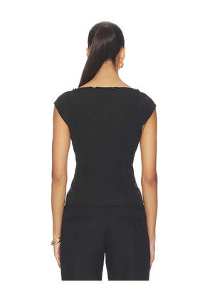 Cult Gaia Celestia Top in Black. Size 00. Also in 0, 2, 4, 6, 8, 12.