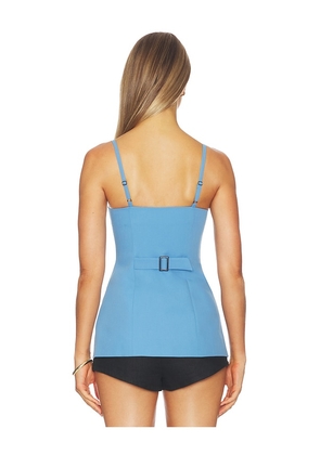 ALIGNE Manhattan Top in Blue. Size 0. Also in 2, 4, 6, 8.